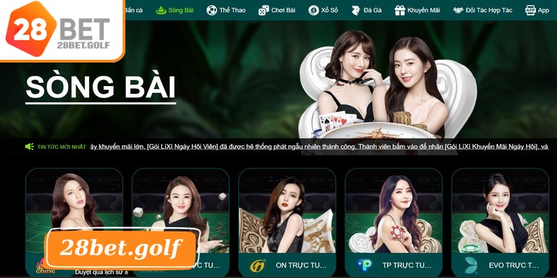 28BET mang đến thế giới giải trí thú vị, không nhàm chán